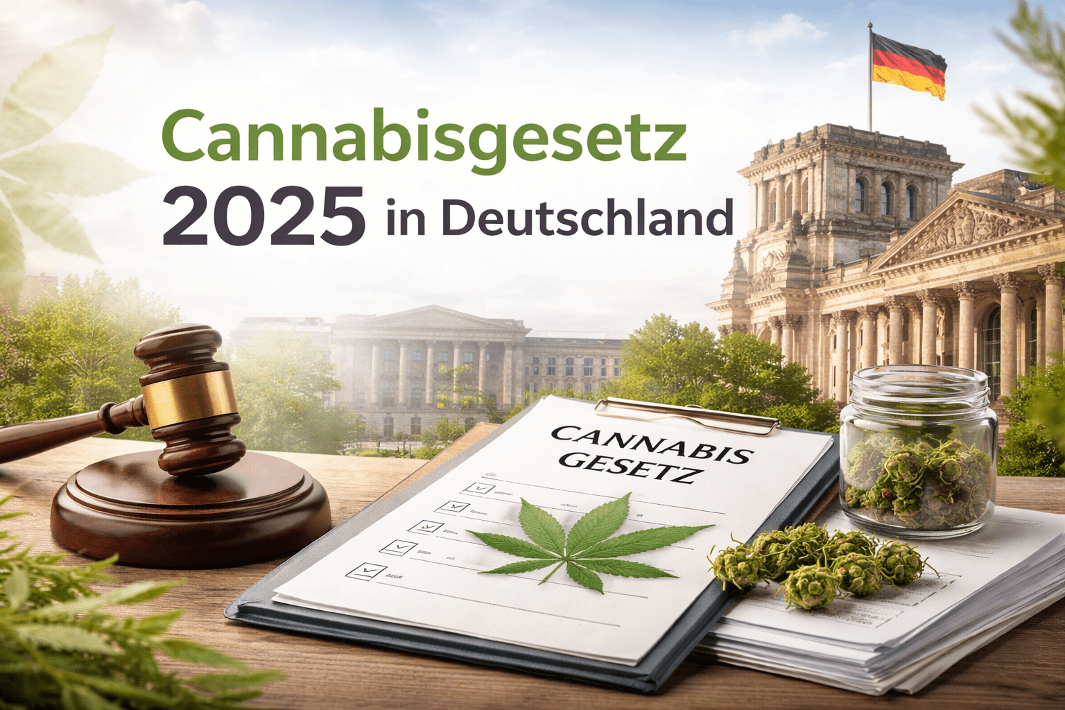 Cannabisgesetz 2025 in Deutschland - Golden Leaf Culture