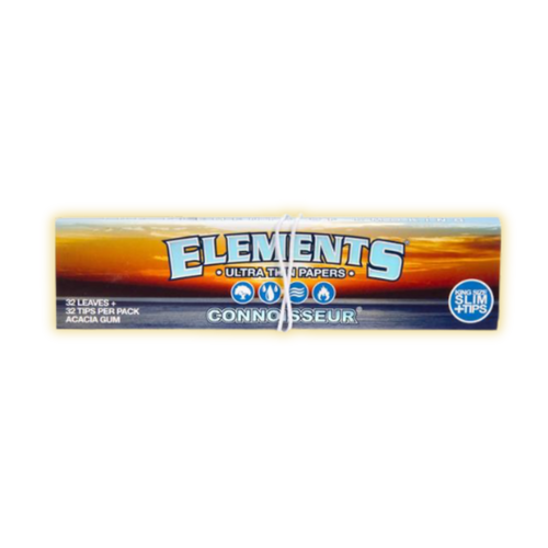 Elements Connoisseur Slim Size Longpapes + Tips Longpapes kaufen - Golden Leaf Culture