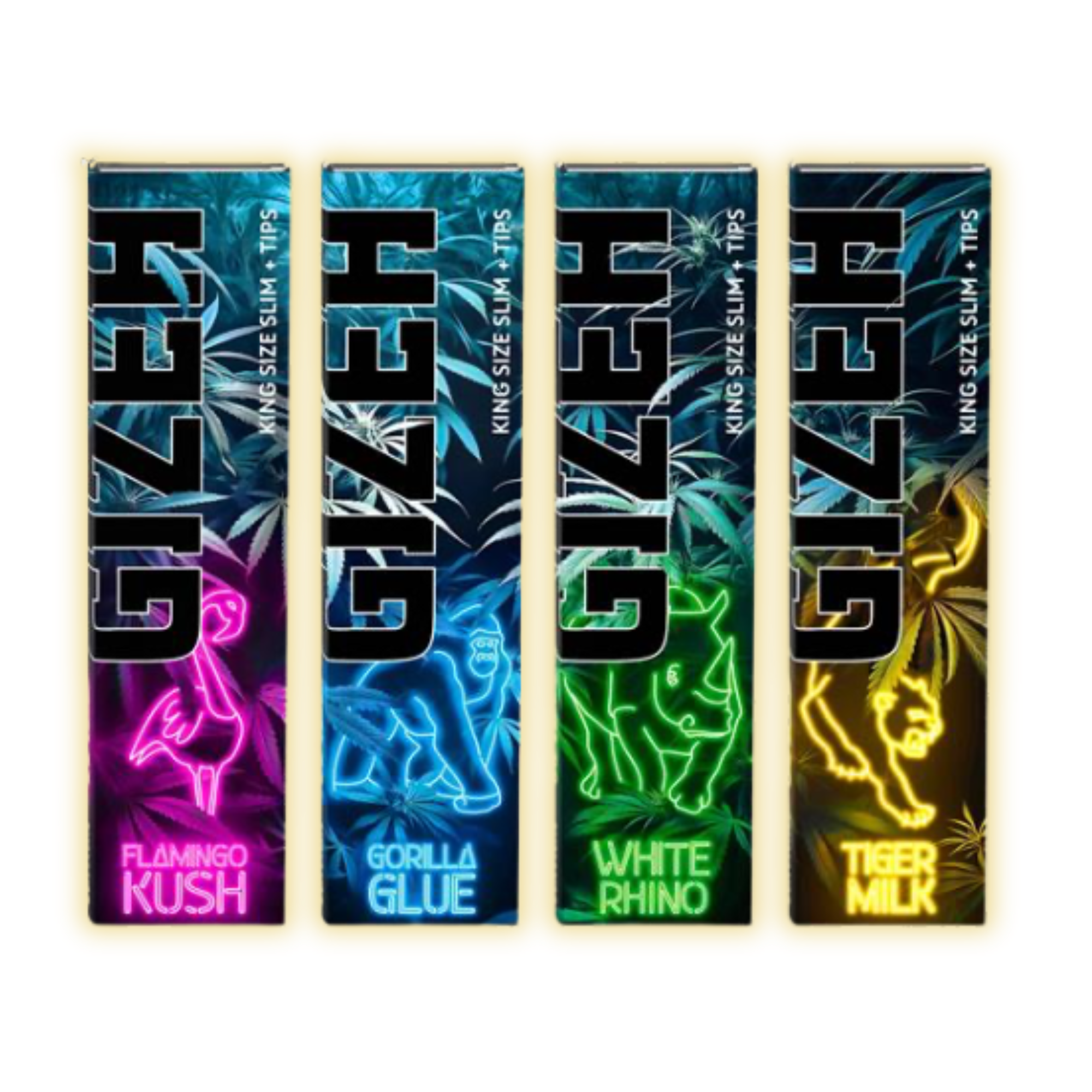 Gizeh KingSize Longpapes + Tips (Wild Edition) Longpapes kaufen - Golden Leaf Culture