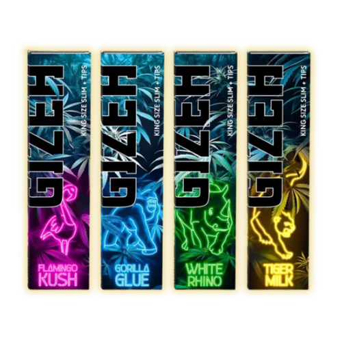 Gizeh KingSize Longpapes + Tips (Wild Edition) Longpapes kaufen - Golden Leaf Culture