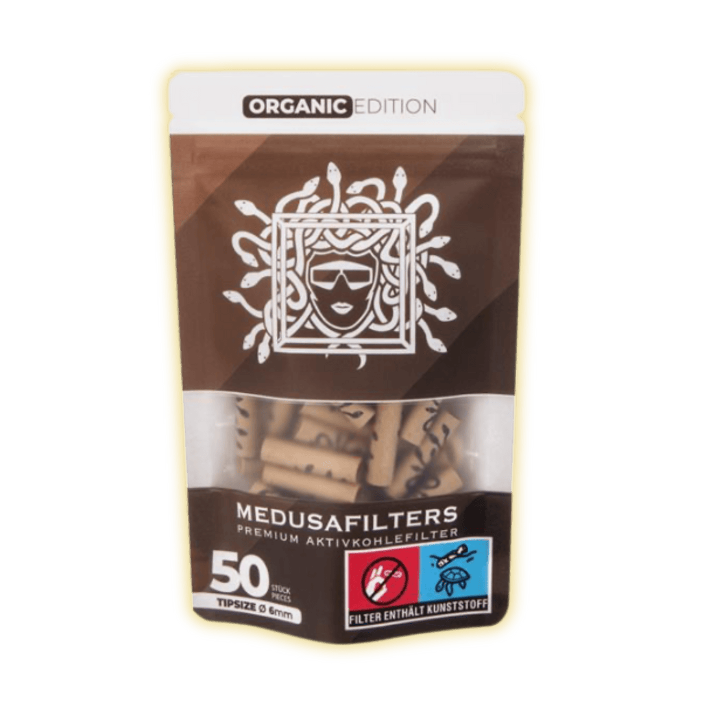 Medusa 6mm Aktivkohlefilter (50er Packung) Aktivkohlefilter kaufen - Golden Leaf Culture