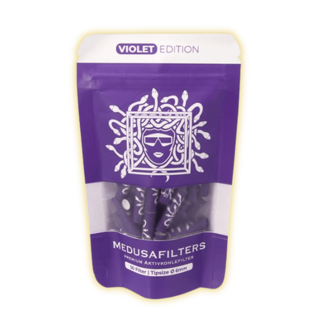 Medusa 6mm Aktivkohlefilter (50er Packung) Aktivkohlefilter kaufen - Golden Leaf Culture