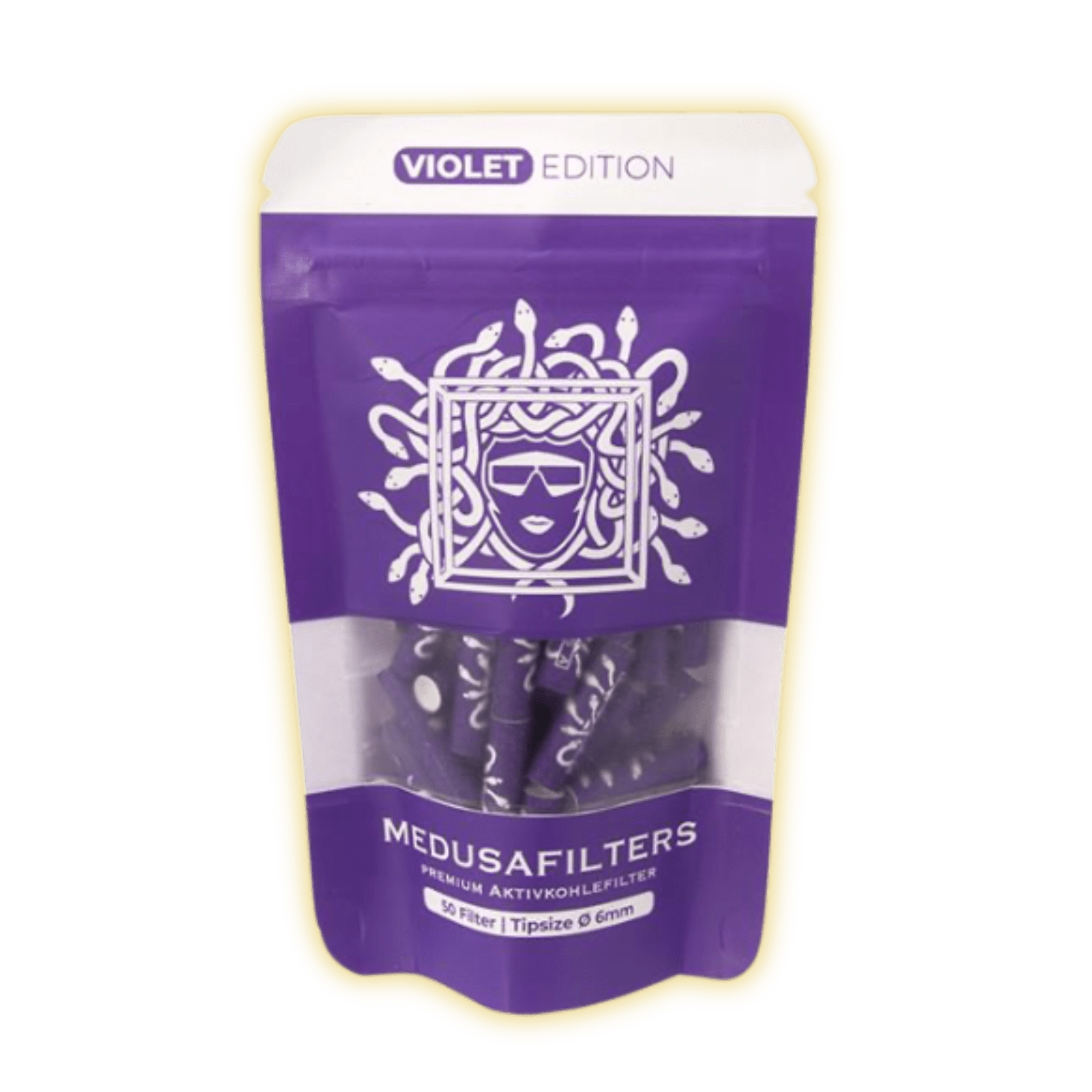 Medusa 6mm Aktivkohlefilter (50er Packung) Aktivkohlefilter kaufen - Golden Leaf Culture