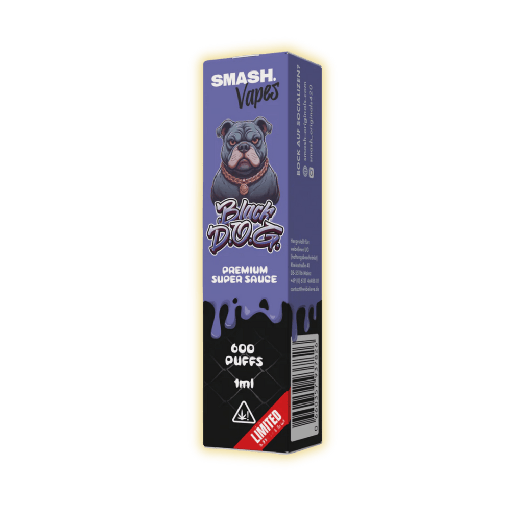 Smash SuperSauce Vape Black D.O.G. Vape kaufen - Golden Leaf Culture