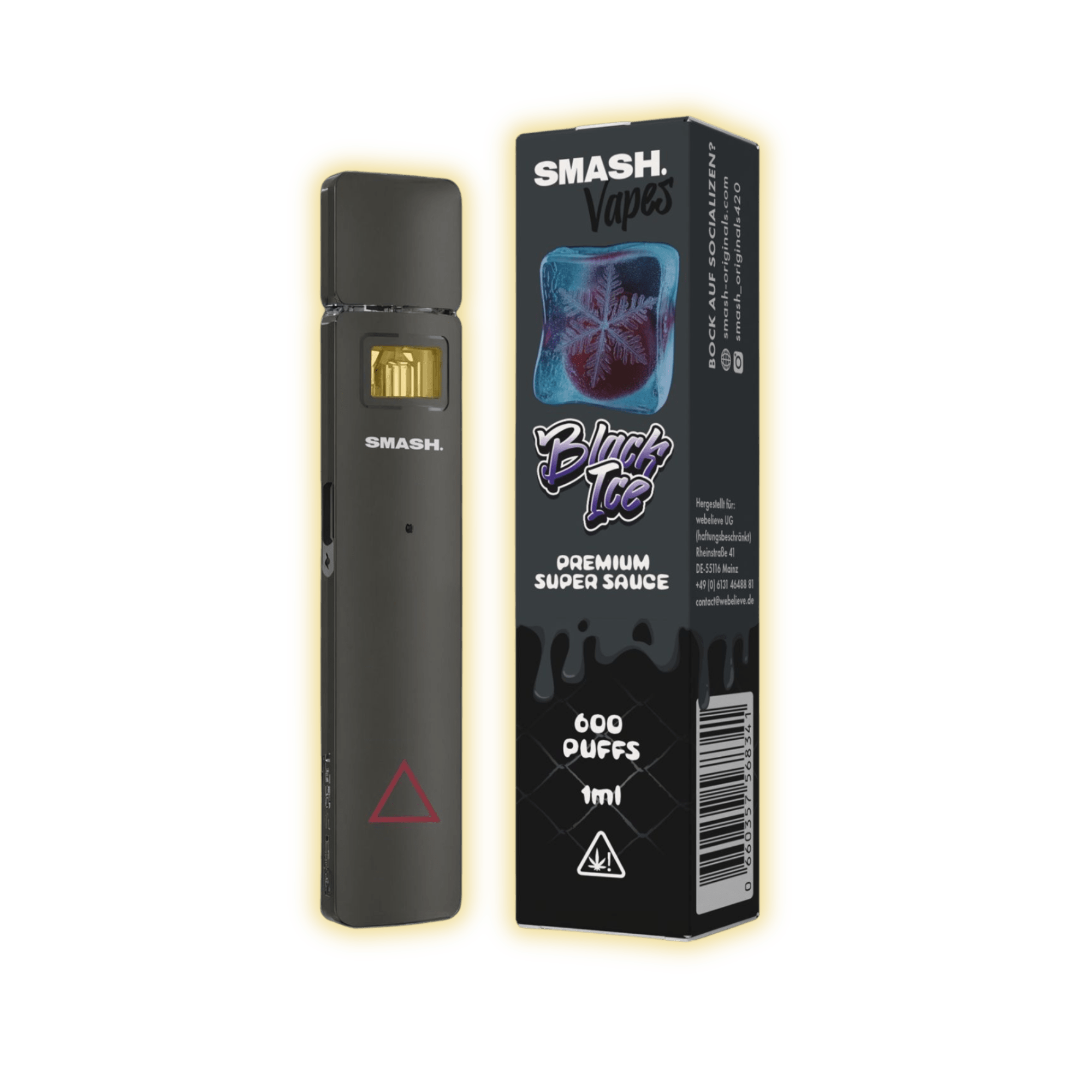 Smash SuperSauce Vape Black Ice Vape kaufen - Golden Leaf Culture