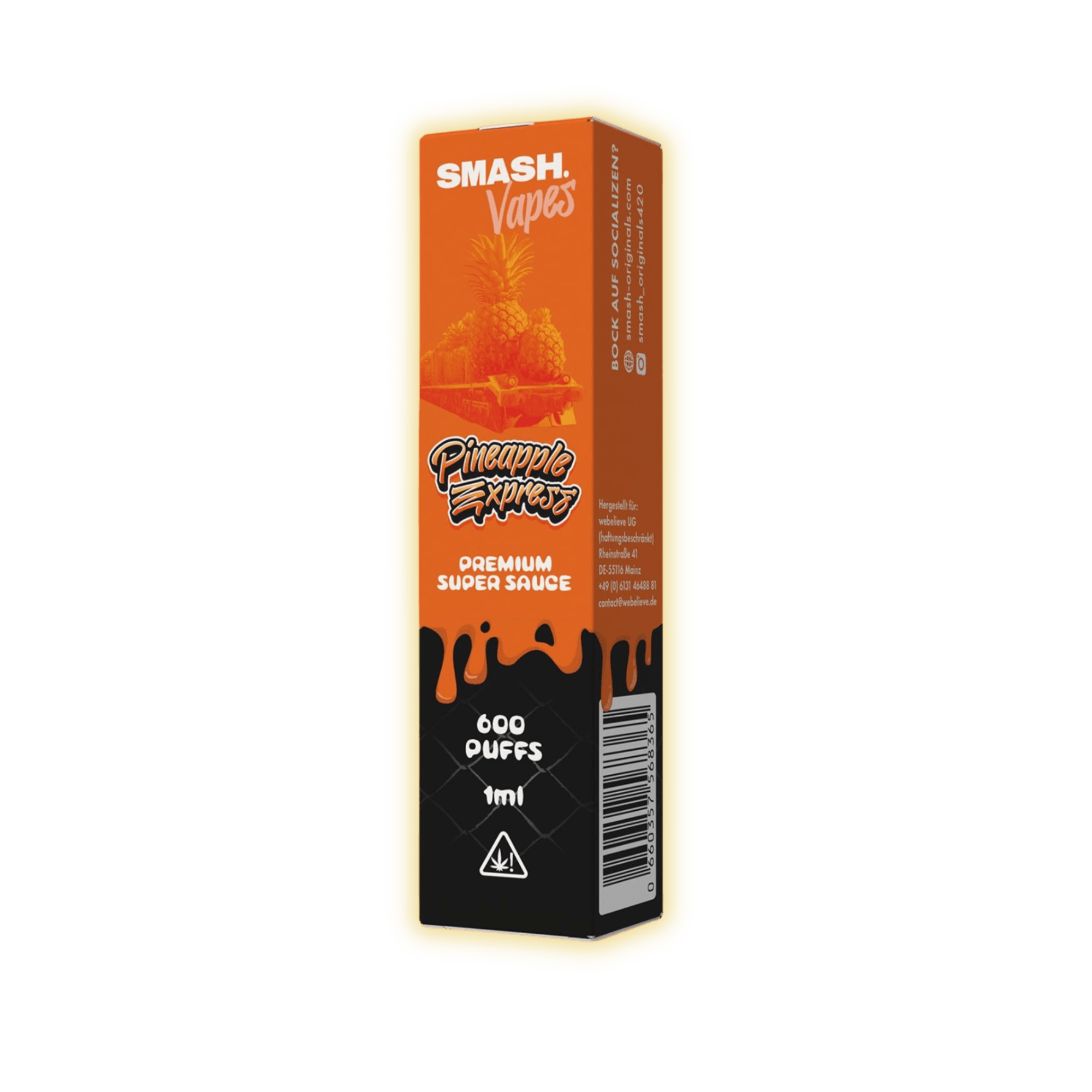 Smash SuperSauce Vape Pineapple Express Vape kaufen - Golden Leaf Culture