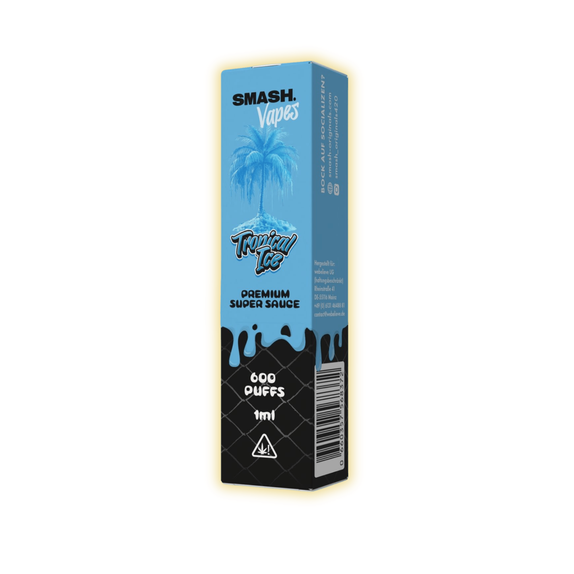 Smash SuperSauce Vape Tropical Ice Vape kaufen - Golden Leaf Culture