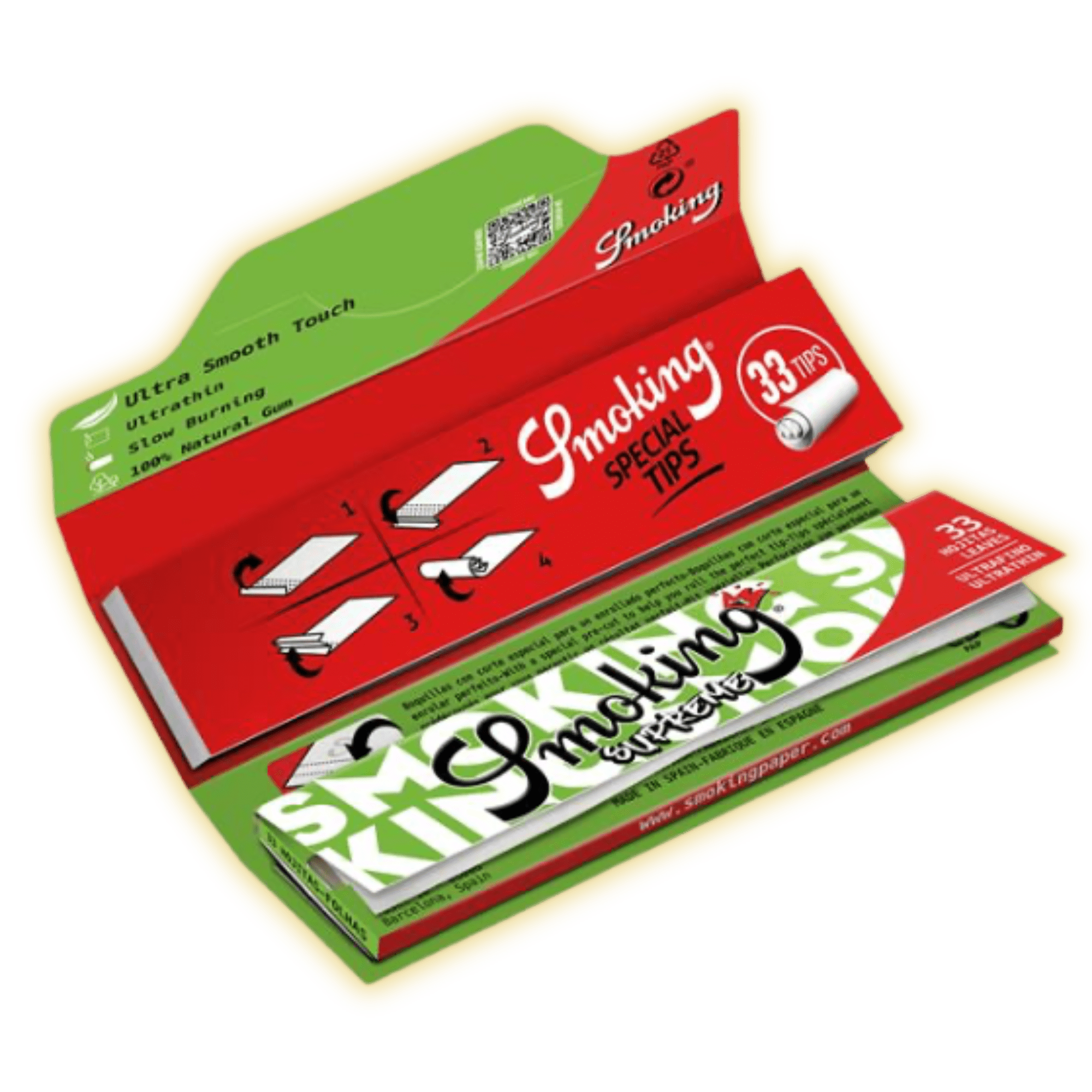 Smoking Supreme KingSize Longpapes + Tips Longpapes kaufen - Golden Leaf Culture