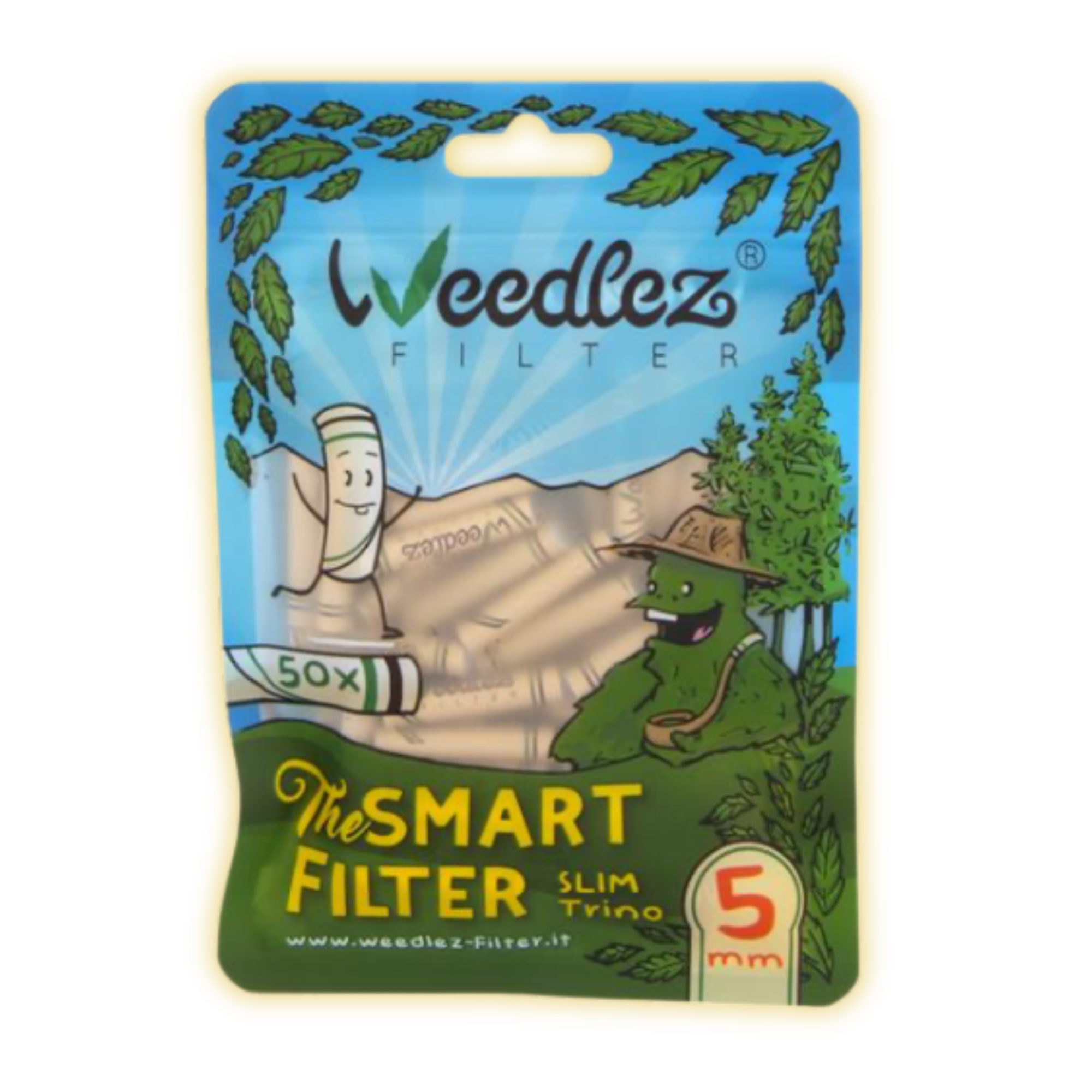 Weedlez Smart Filter 5mm (50er Packung) Aktivkohlefilter kaufen - Golden Leaf Culture