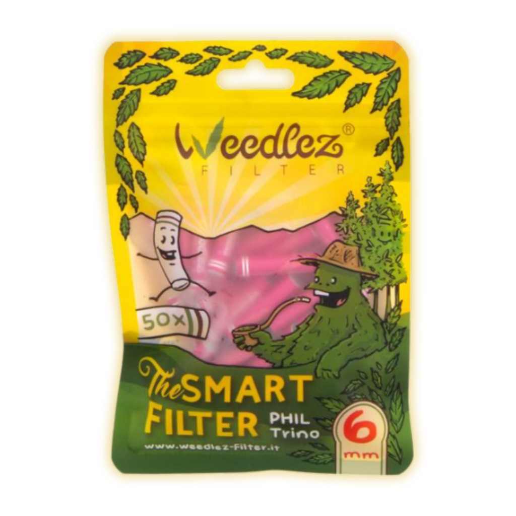 Weedlez Smart Filter 6mm (50er Packung) Aktivkohlefilter kaufen - Golden Leaf Culture