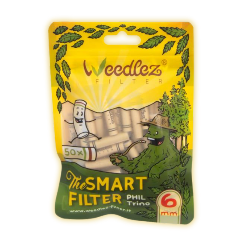 Weedlez Smart Filter 6mm (50er Packung) Aktivkohlefilter kaufen - Golden Leaf Culture