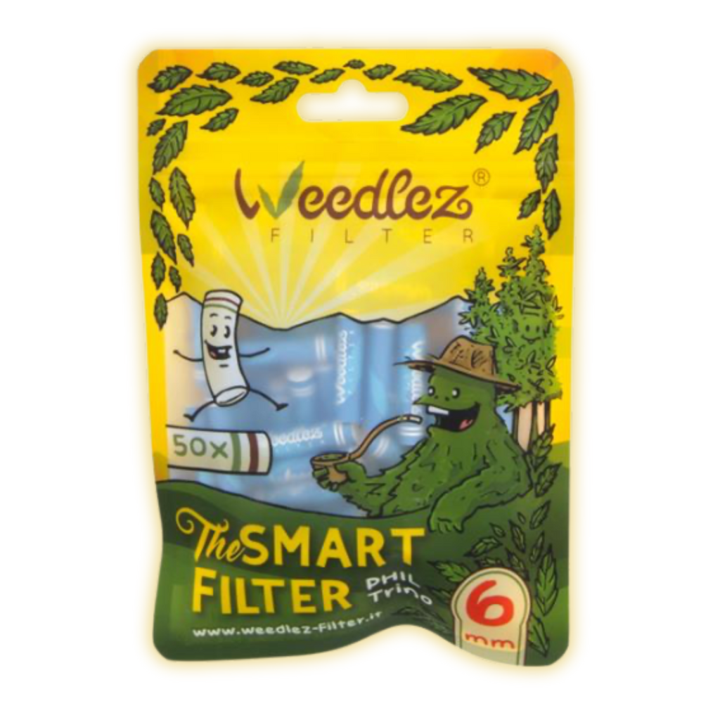 Weedlez Smart Filter 6mm (50er Packung) Aktivkohlefilter kaufen - Golden Leaf Culture